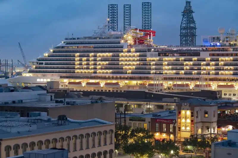 houston airport transportation to galveston cruise terminal​